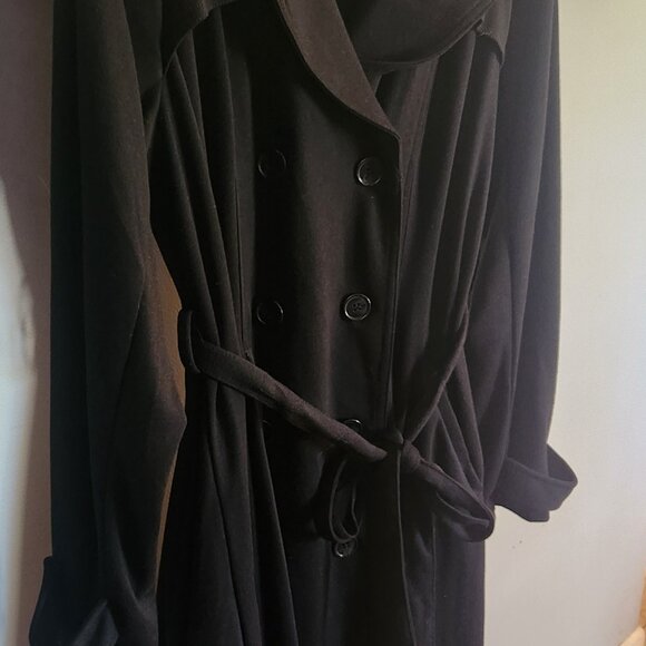 Fit and Flare Double-breasted Military style coat - Picture 6 of 8